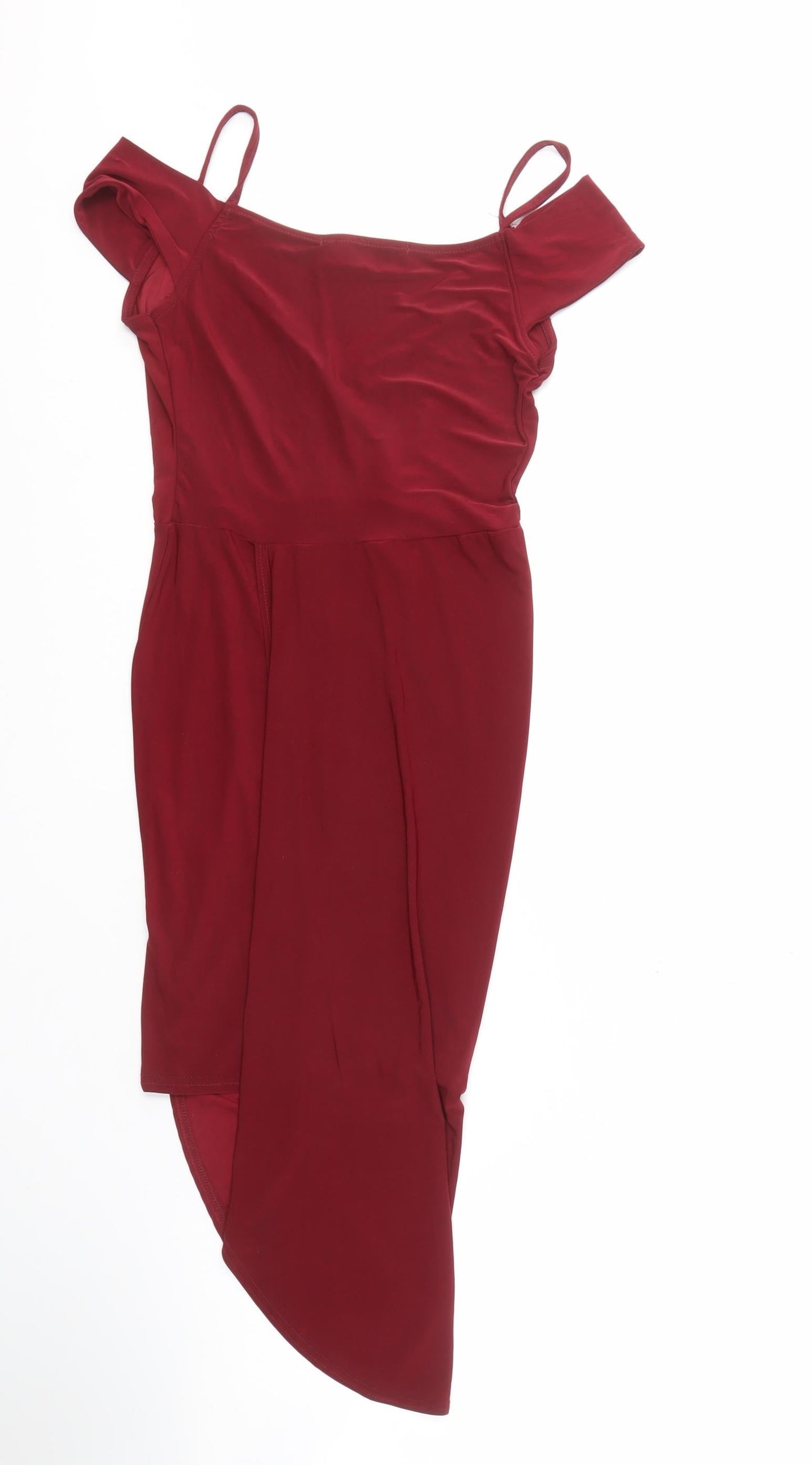 Club L London Women's Red Bodycon Dress Size 8