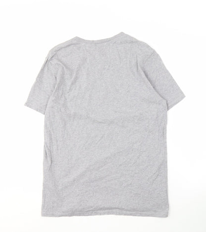 Levi's Men's Grey Graphic Print T-Shirt L