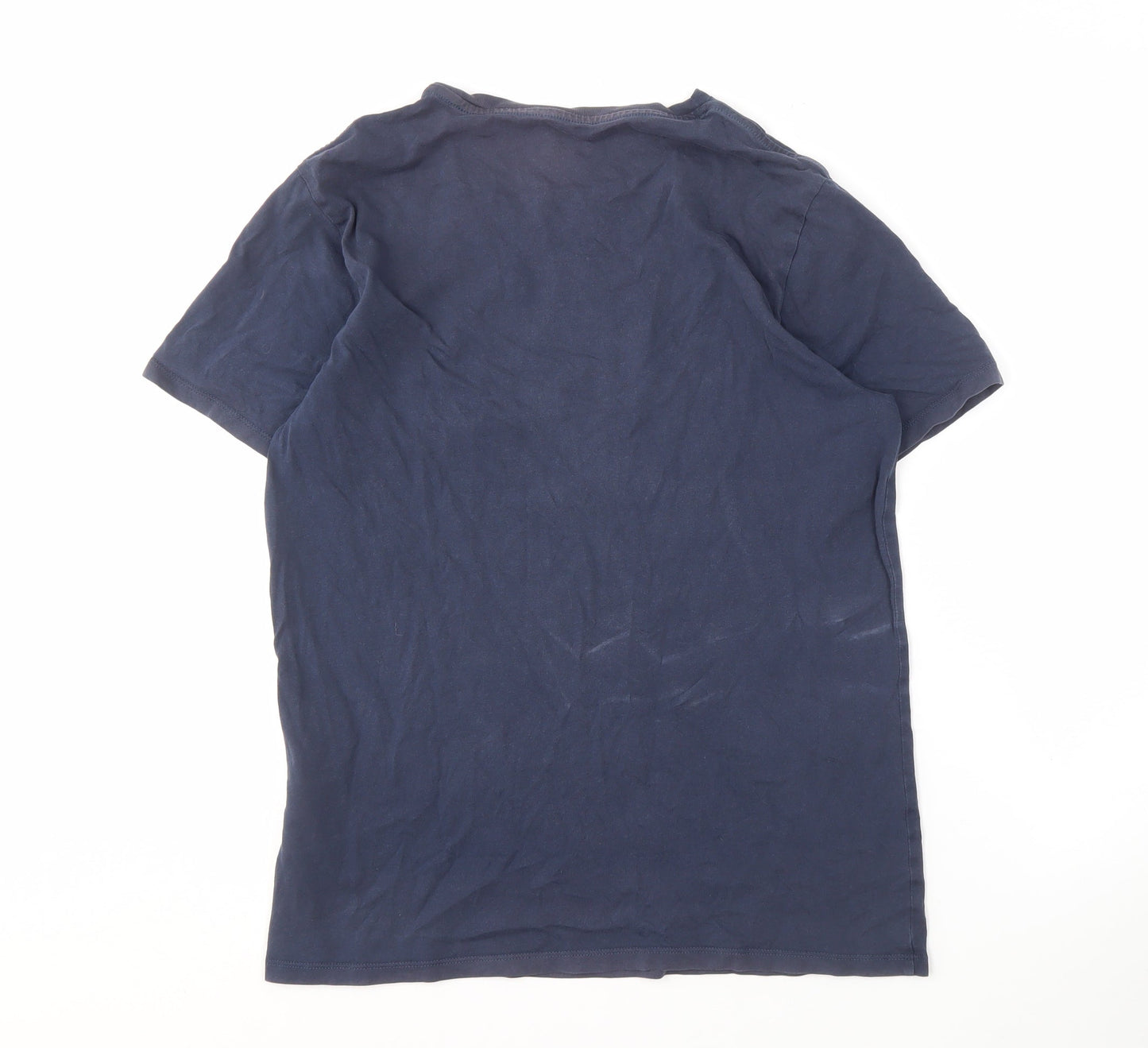 Levi's Men's Blue M Graphic T-Shirt, Cotton, Crew Neck