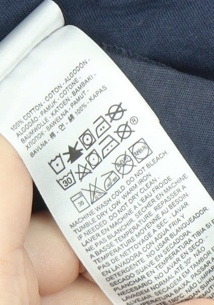 Levi's Men's Blue M Graphic T-Shirt, Cotton, Crew Neck