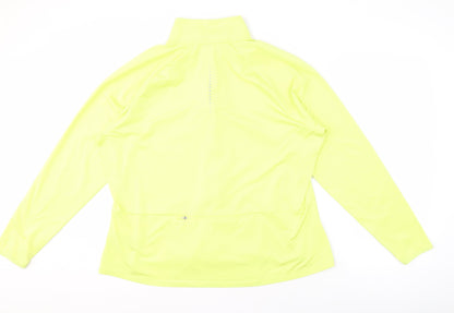 Marks and Spencer Women's Yellow Windbreaker Size 42