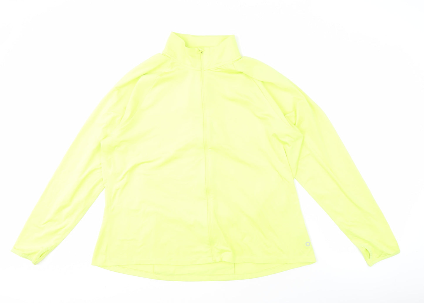 Marks and Spencer Women's Yellow Windbreaker Size 42