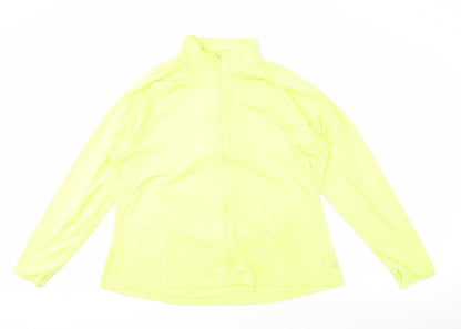 Marks and Spencer Women's Yellow Windbreaker Size 42