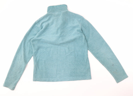 Craghoppers Women's Blue Full Zip Sweatshirt Size 10