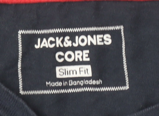 Mens UK Size XL JACK & JONES Blue  T-Shirt
