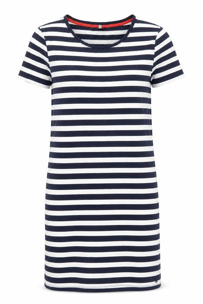 Joules Women's Blue Striped Dress Size 14