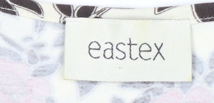 Womens UK Size 16 Eastex Multicoloured Basic T-Shirt