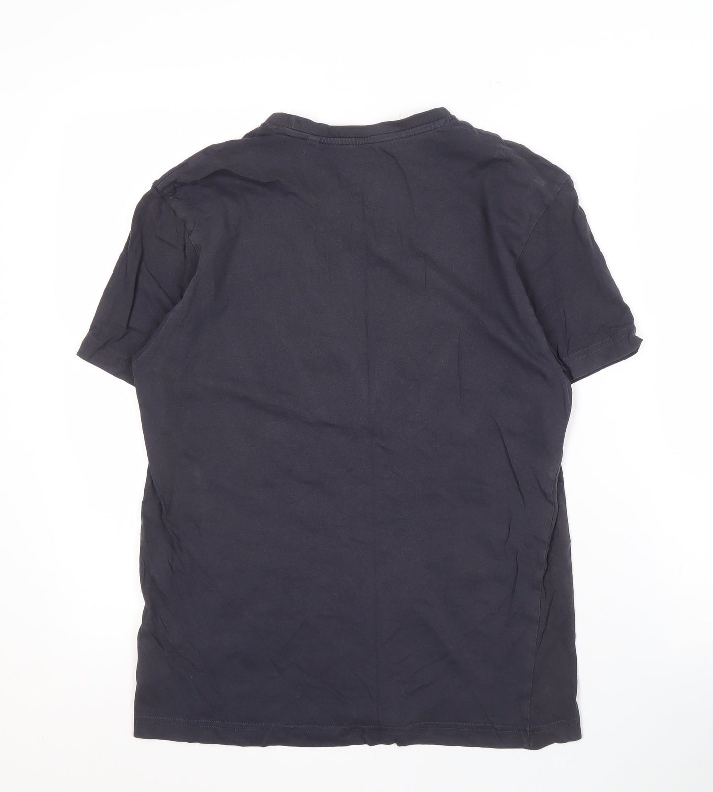 Original Penguin Men's Black Graphic Print T-Shirt S