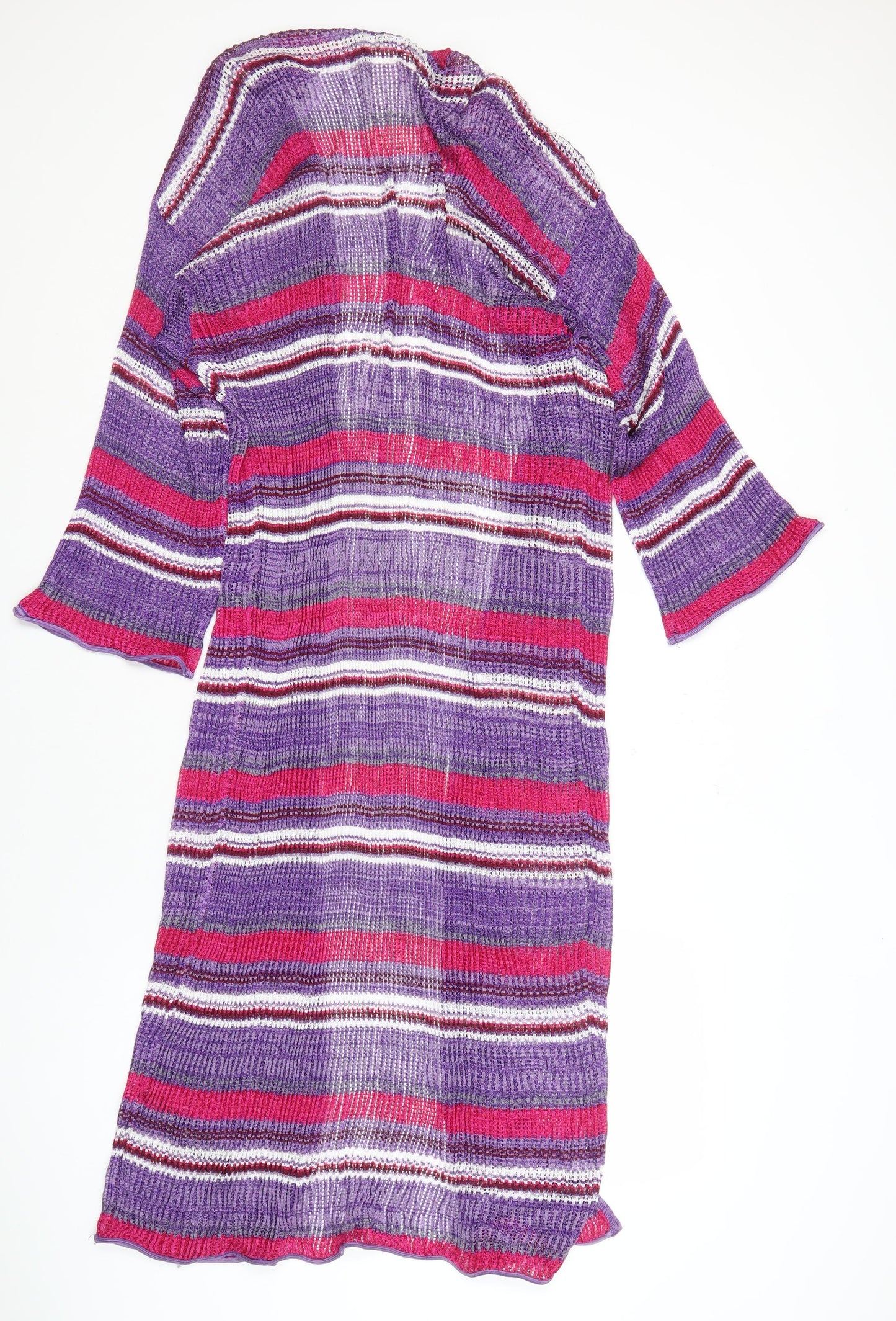 Womens UK Size S Zara Purple Cardigan Jumper