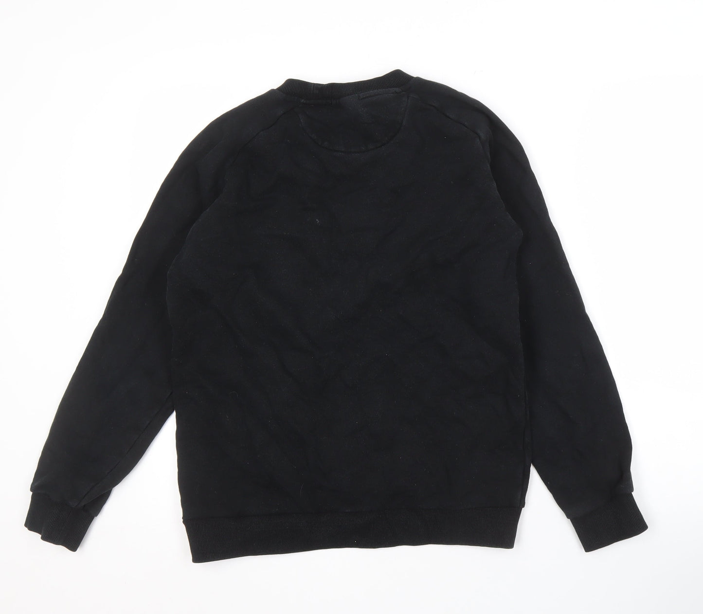 Mens UK Size S DKNY Black Pullover Sweatshirt