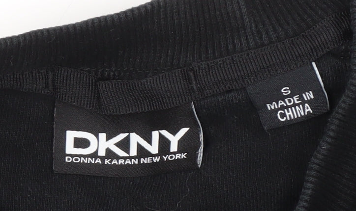 Mens UK Size S DKNY Black Pullover Sweatshirt