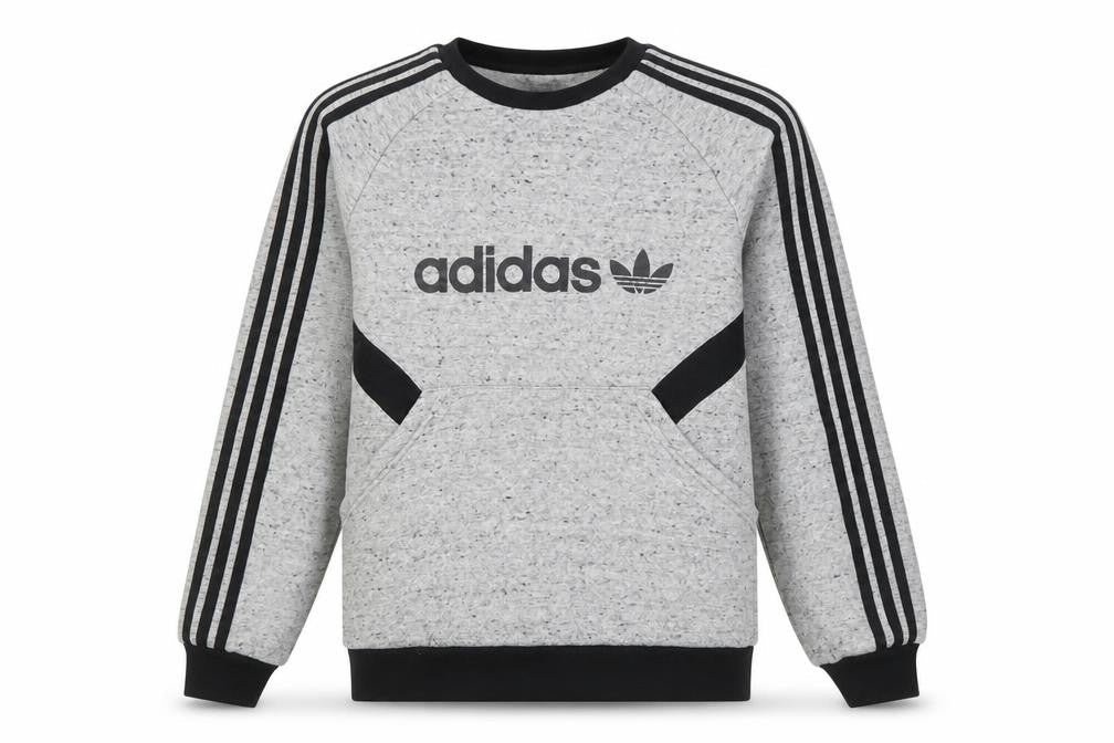 Teens UK Size 170 adidas Grey Pullover Sweatshirt