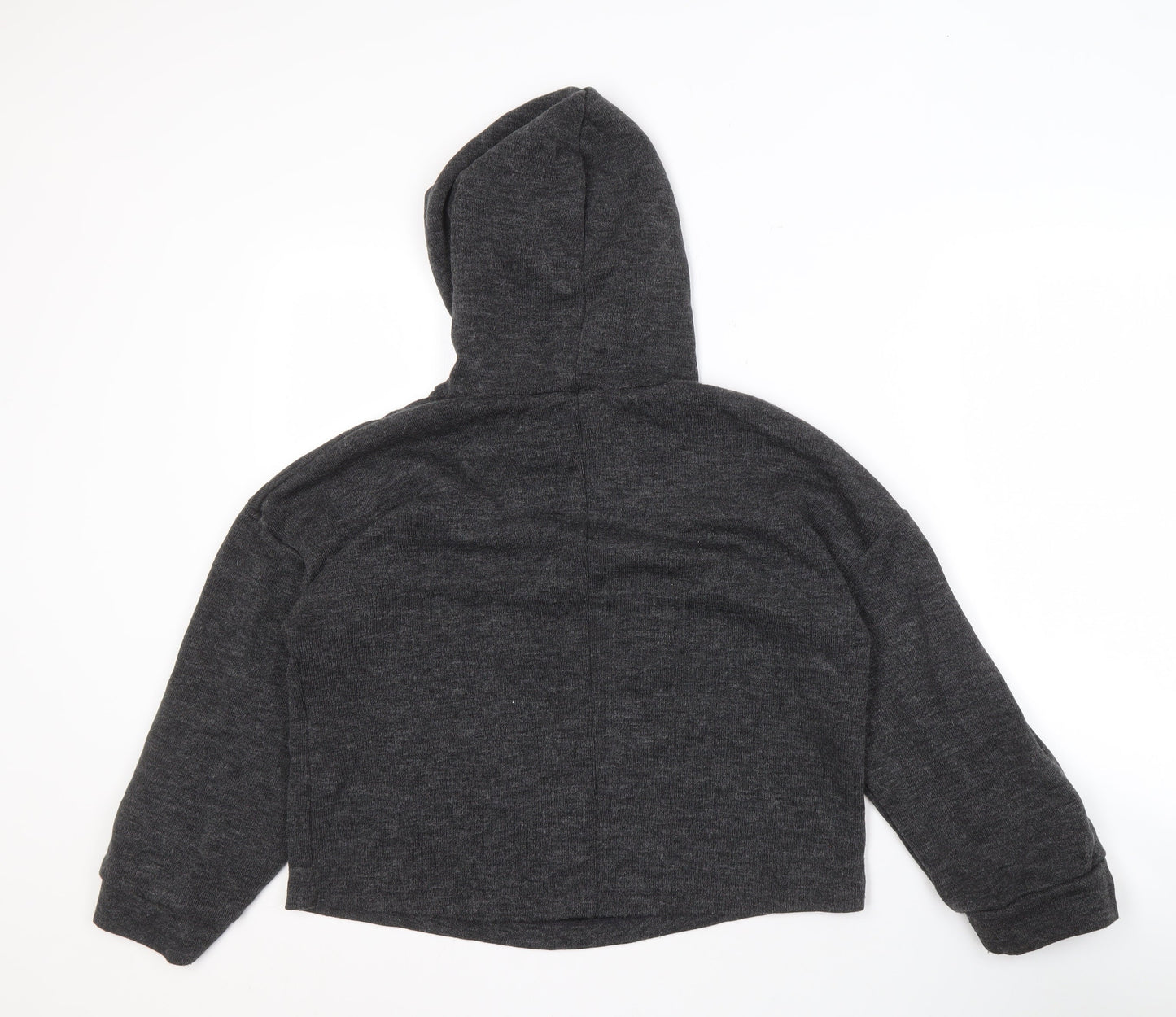 MNG Women’s Grey Hoodie, Size 12, Hooded Drawstring