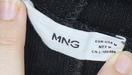 MNG Women’s Grey Hoodie, Size 12, Hooded Drawstring
