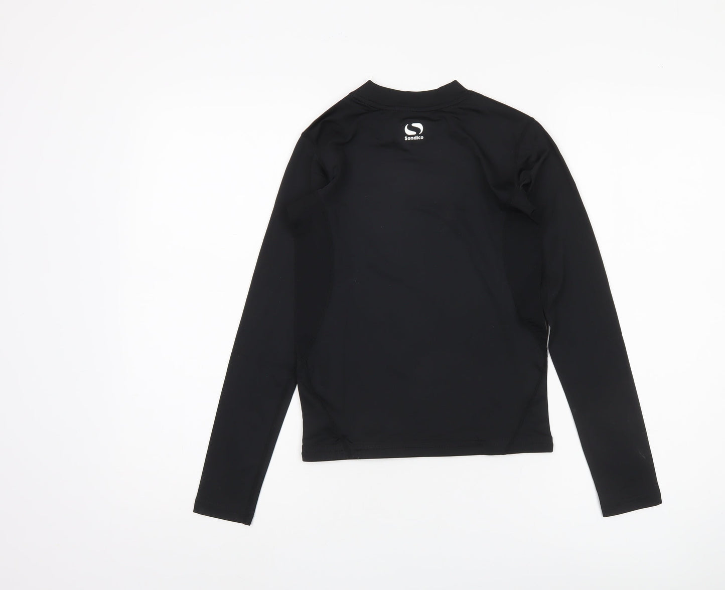 Sondico Boys' Black Long Sleeve Sports T-Shirt 11-12Y