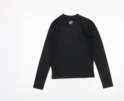 Sondico Boys' Black Long Sleeve Sports T-Shirt 11-12Y