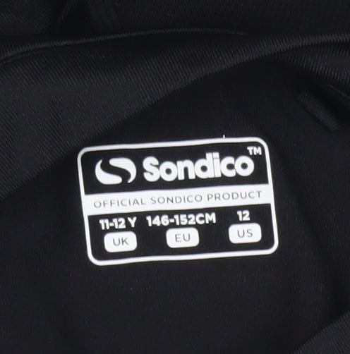 Sondico Boys' Black Long Sleeve Sports T-Shirt 11-12Y