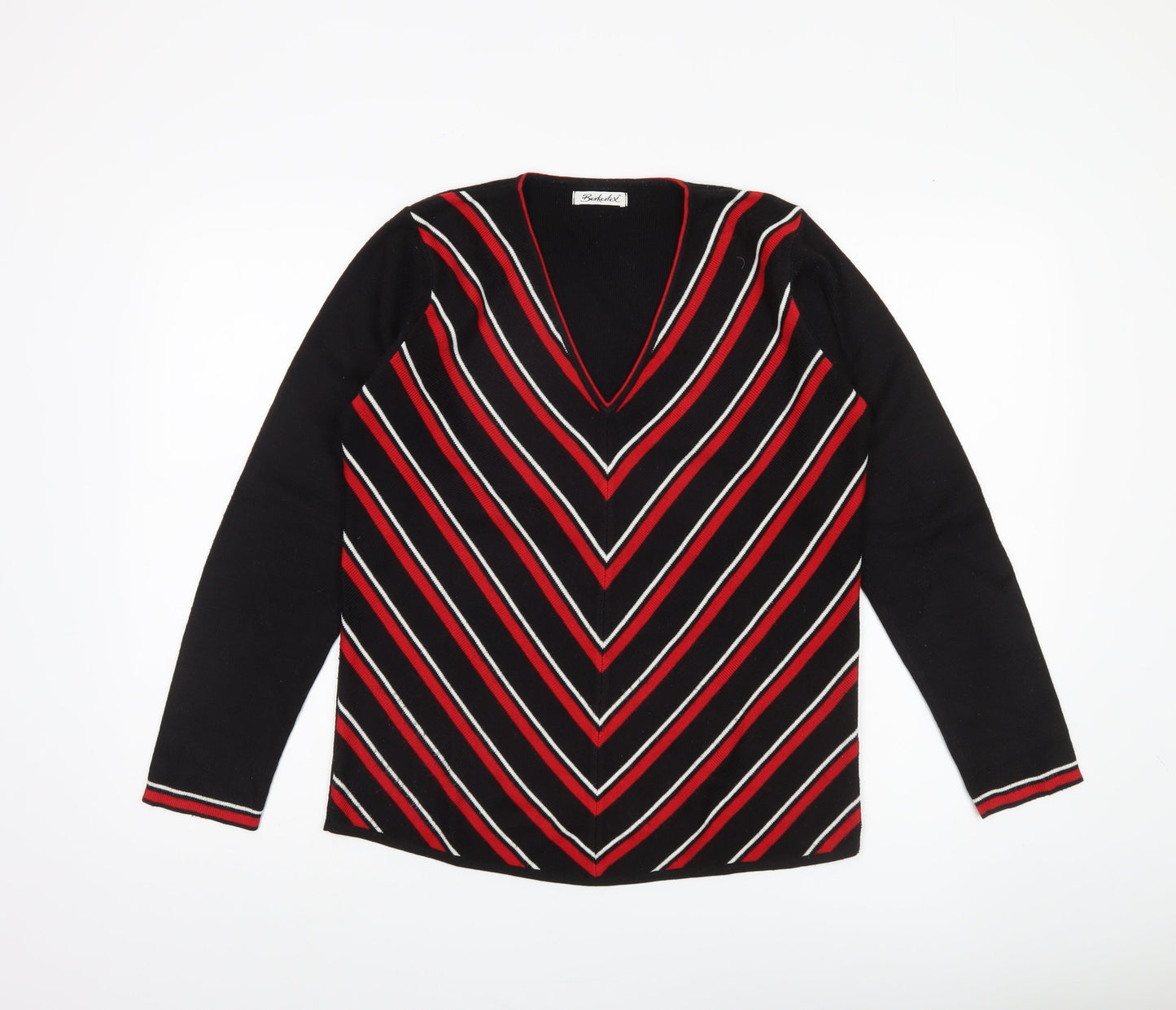 Womens UK Size 10-12 Berketex Black Pullover Jumper