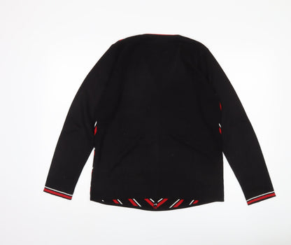 Womens UK Size 10-12 Berketex Black Pullover Jumper