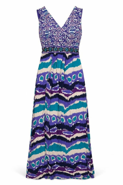 East Women's Multicoloured Size 8 Sleeveless Dress