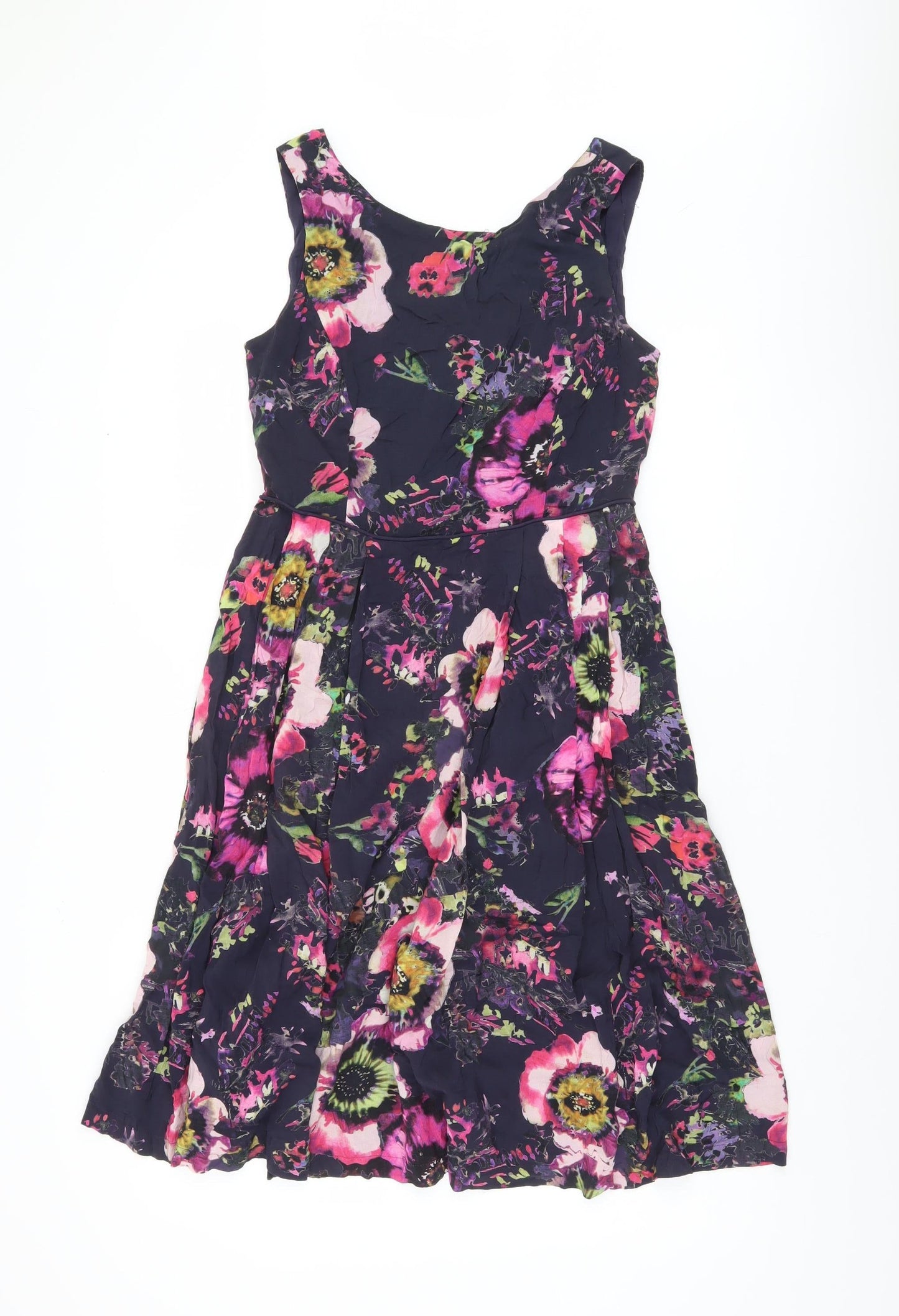 Monsoon Women's Multicoloured Floral Dress UK 10