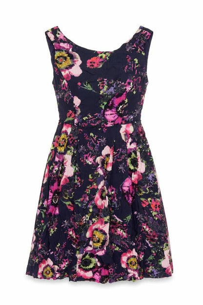 Monsoon Women's Multicoloured Floral Dress UK 10