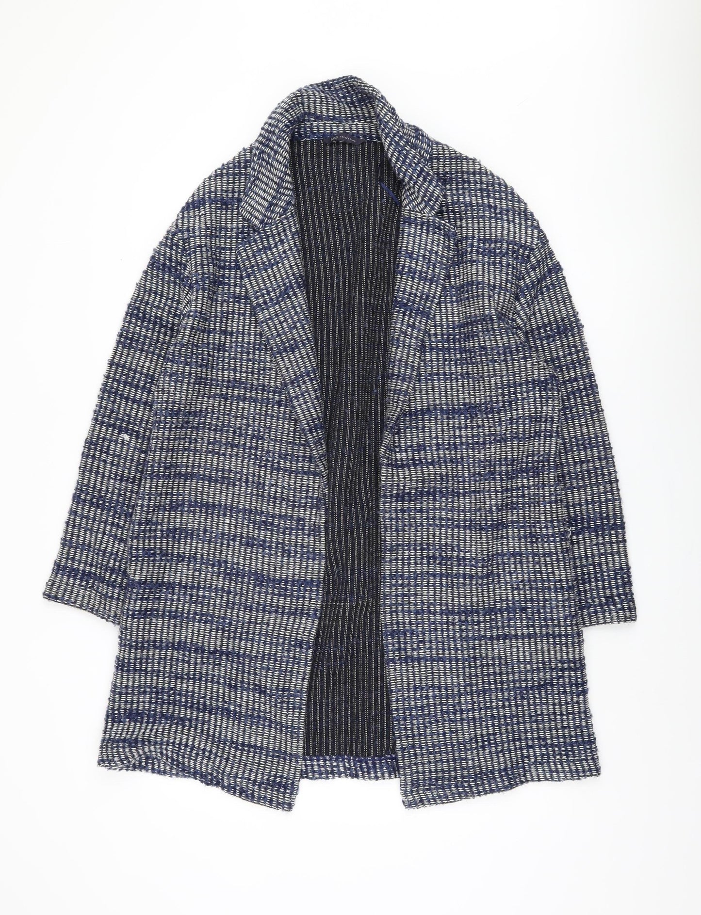Womens UK Size 14 Marks and Spencer Blue Cardigan Jumper