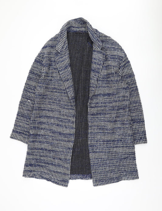 Womens UK Size 14 Marks and Spencer Blue Cardigan Jumper