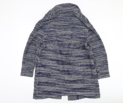 Womens UK Size 14 Marks and Spencer Blue Cardigan Jumper
