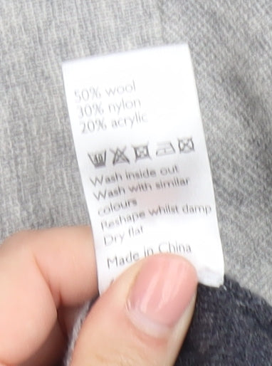Womens UK Size XS John Lewis Grey Pullover Jumper