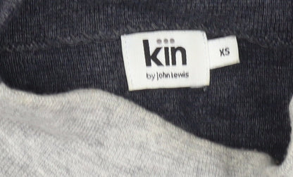 Womens UK Size XS John Lewis Grey Pullover Jumper