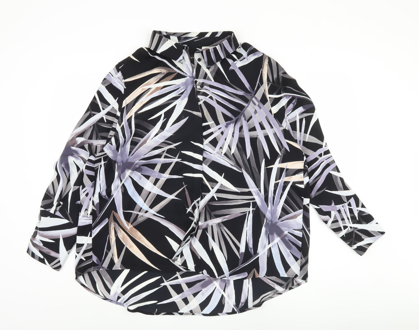 Womens UK Size 16 Marks and Spencer Black  Blouse