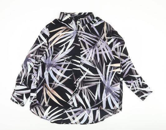 Womens UK Size 16 Marks and Spencer Black  Blouse