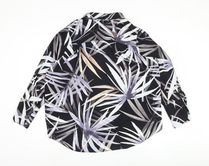 Womens UK Size 16 Marks and Spencer Black  Blouse