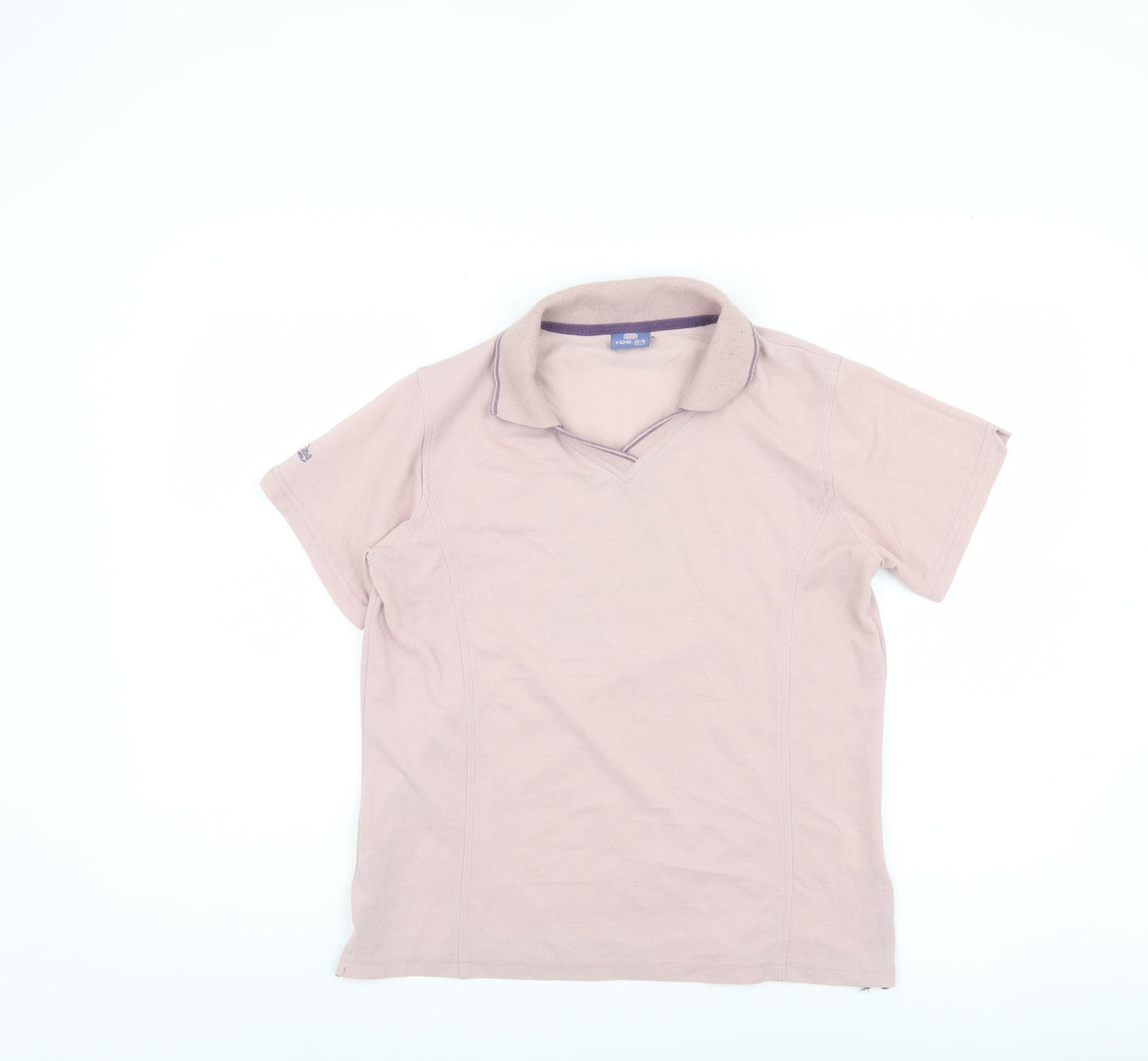 Womens UK Size S TOG 24 Pink  Polo