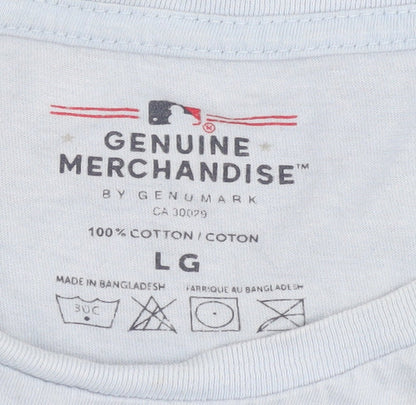 Mens UK Size L Genuine Merchandise Blue  T-Shirt