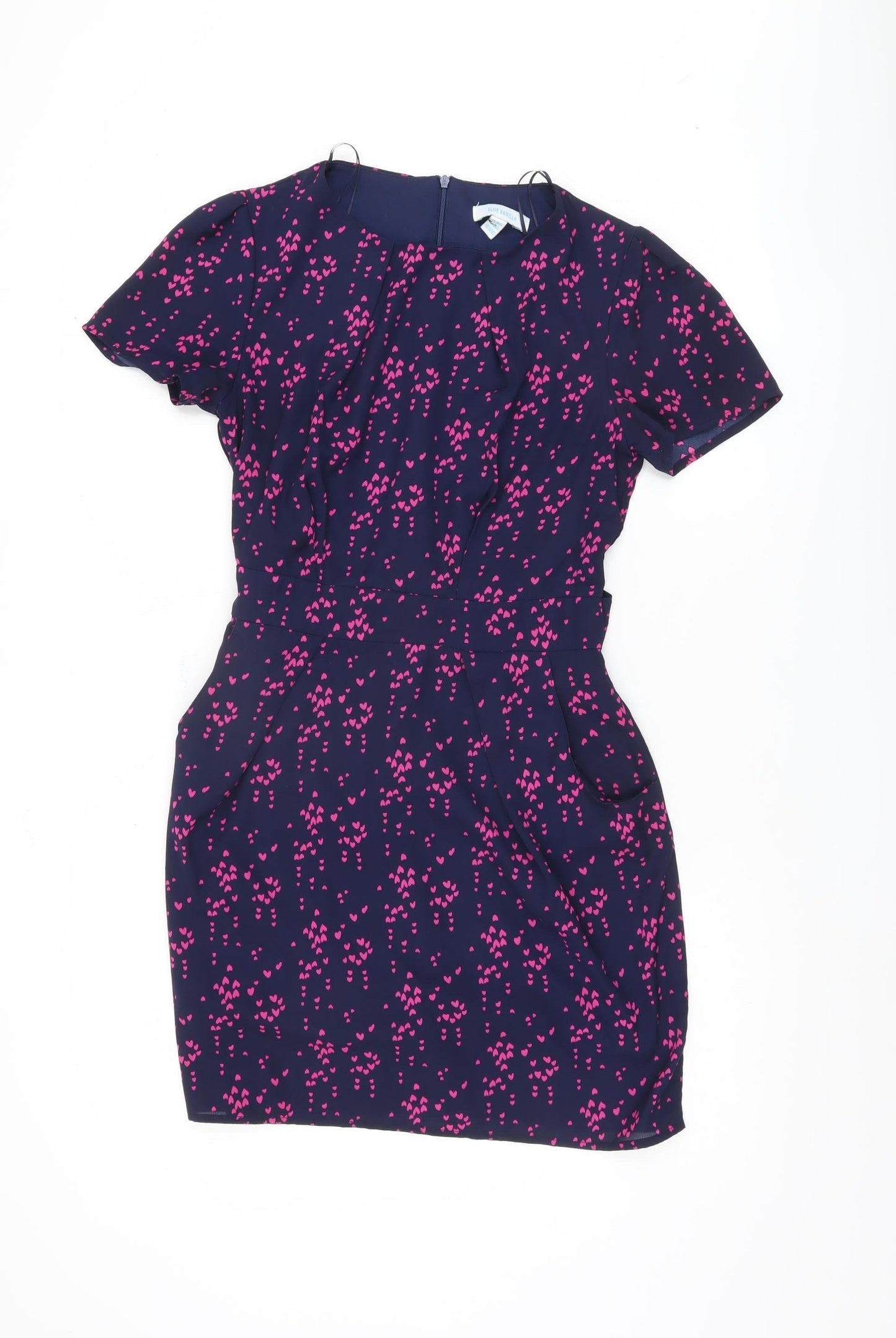 Blue Vanilla Women's Multicoloured Dress, Size 10