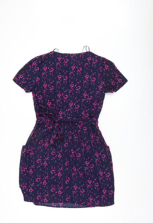 Blue Vanilla Women's Multicoloured Dress, Size 10