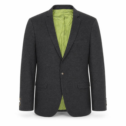 Remus Uomo Men's Grey Blazer, 42, Formal Jacket