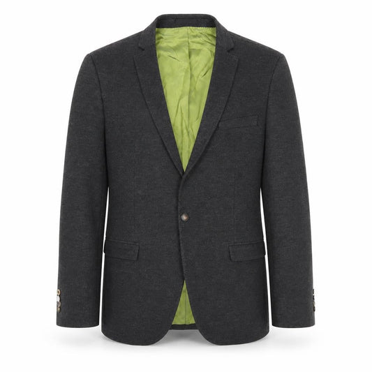 Remus Uomo Men's Grey Blazer, 42, Formal Jacket