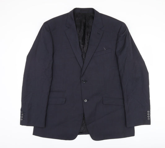 Skopes Men's Blue Blazer - Size 46, Classic Fit