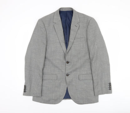 Mens UK Size 38 Marks and Spencer Regular Grey Suit Jacket