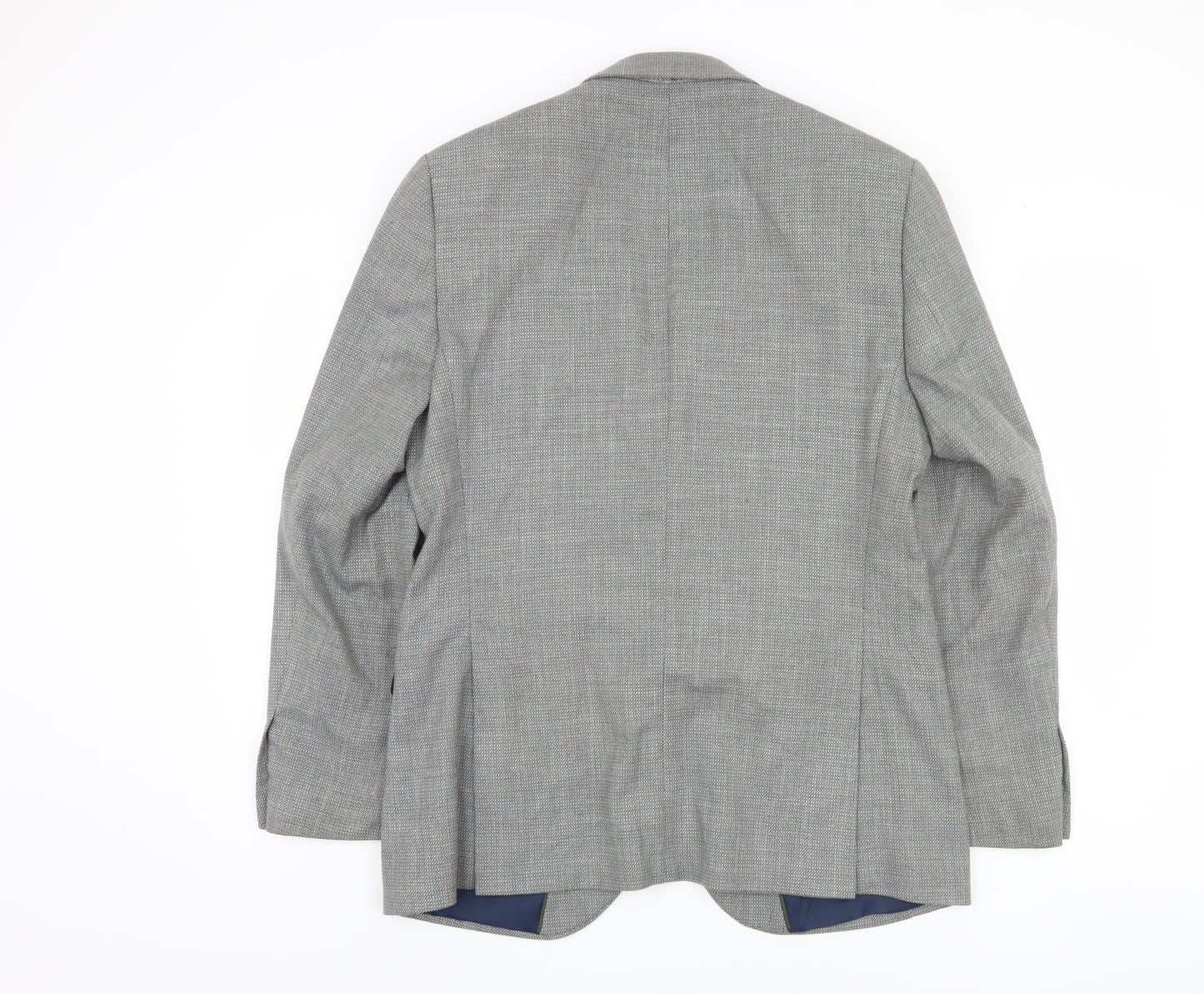 Mens UK Size 38 Marks and Spencer Regular Grey Suit Jacket
