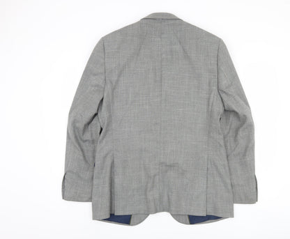 Mens UK Size 38 Marks and Spencer Regular Grey Suit Jacket