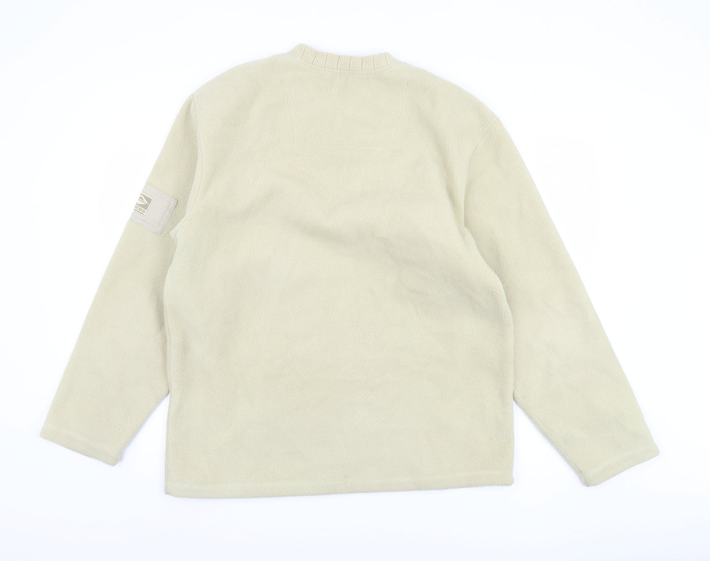 Mens UK Size S Springfield Beige Pullover Sweatshirt