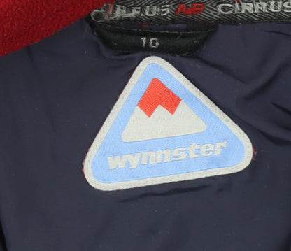 Womens UK Size 10 Wynnster Red Basic Jacket