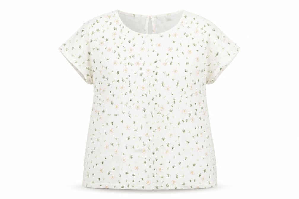 Womens UK Size 14 French Connection Ivory Basic Blouse