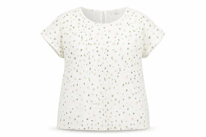 Womens UK Size 14 French Connection Ivory Basic Blouse