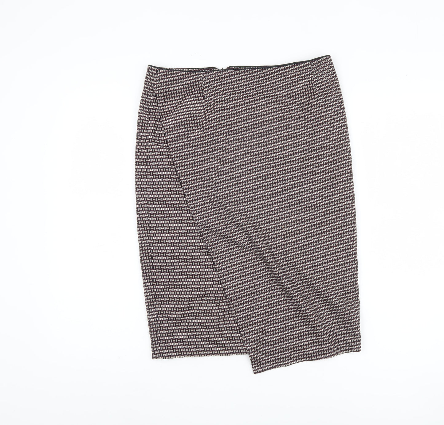 Next Women's Multicoloured Pencil Skirt, Size 10, Elegant Style