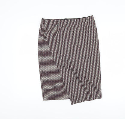 Next Women's Multicoloured Pencil Skirt, Size 10, Elegant Style